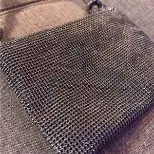 Black Mesh Evening Bag